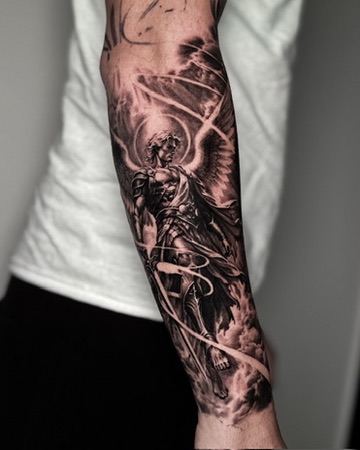 Portfolio photo placeholder 02 — replace with a description of the tattoo